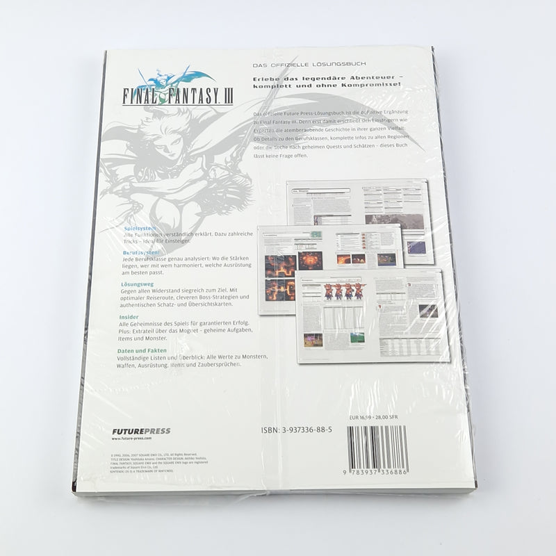 Nintendo DS Spiel : Final Fantasy III + FF 3 das offizielle Lösungsbuch neu