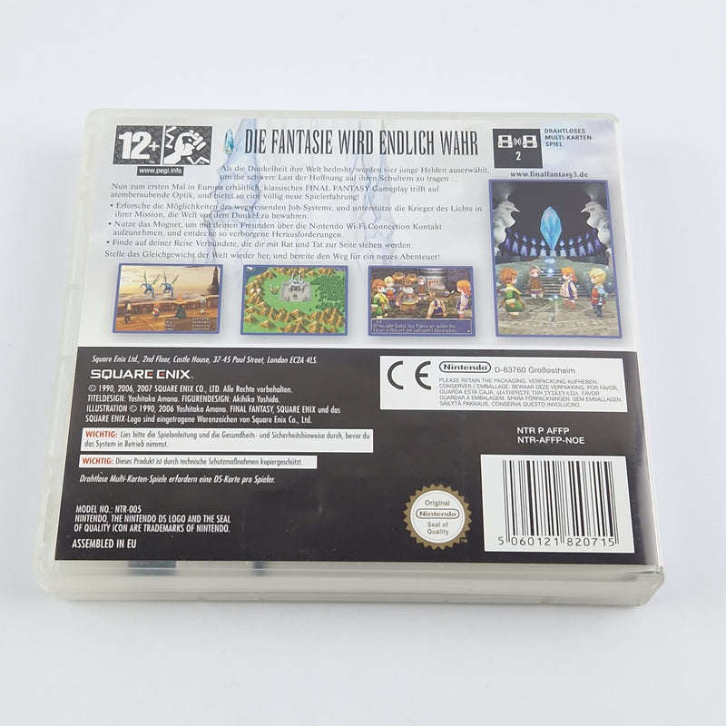 Nintendo DS Spiel : Final Fantasy III + FF 3 das offizielle Lösungsbuch neu