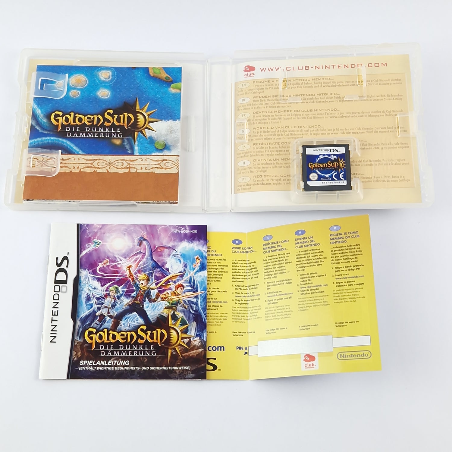 Nintendo DS Game: Golden Sun the Dark Twilight + Prima Games Guide