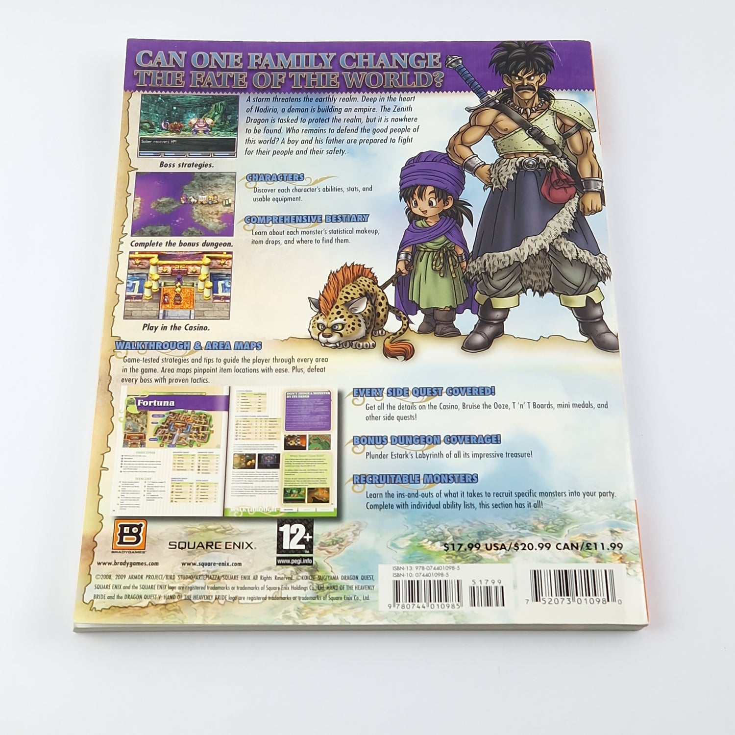 Nintendo DS Spiel : Dragon Quest Die Hand der Himmelsbraut + Bradygames Guide