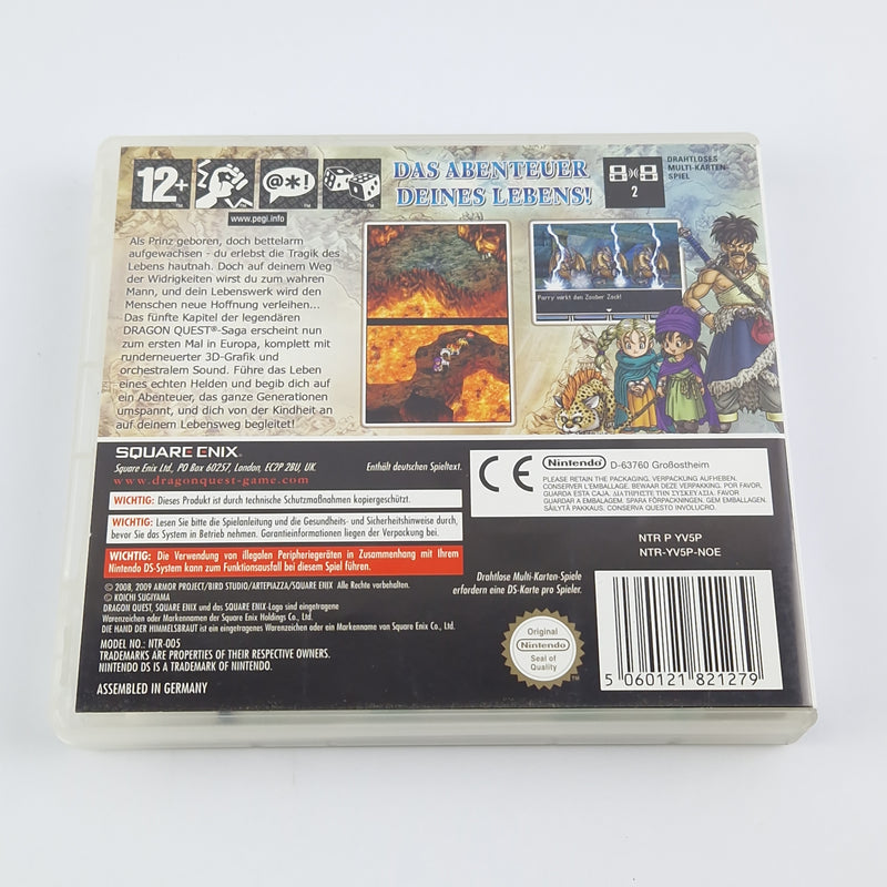 Nintendo DS Spiel : Dragon Quest Die Hand der Himmelsbraut + Bradygames Guide
