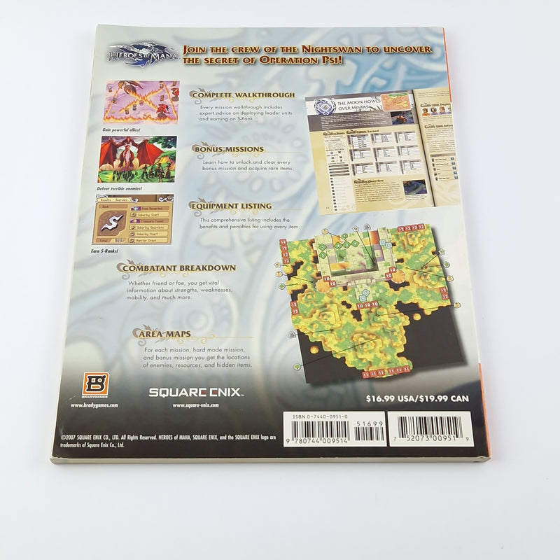Nintendo DS Spiel : Heroes of Mana + Bradygames Guide Square Enix
