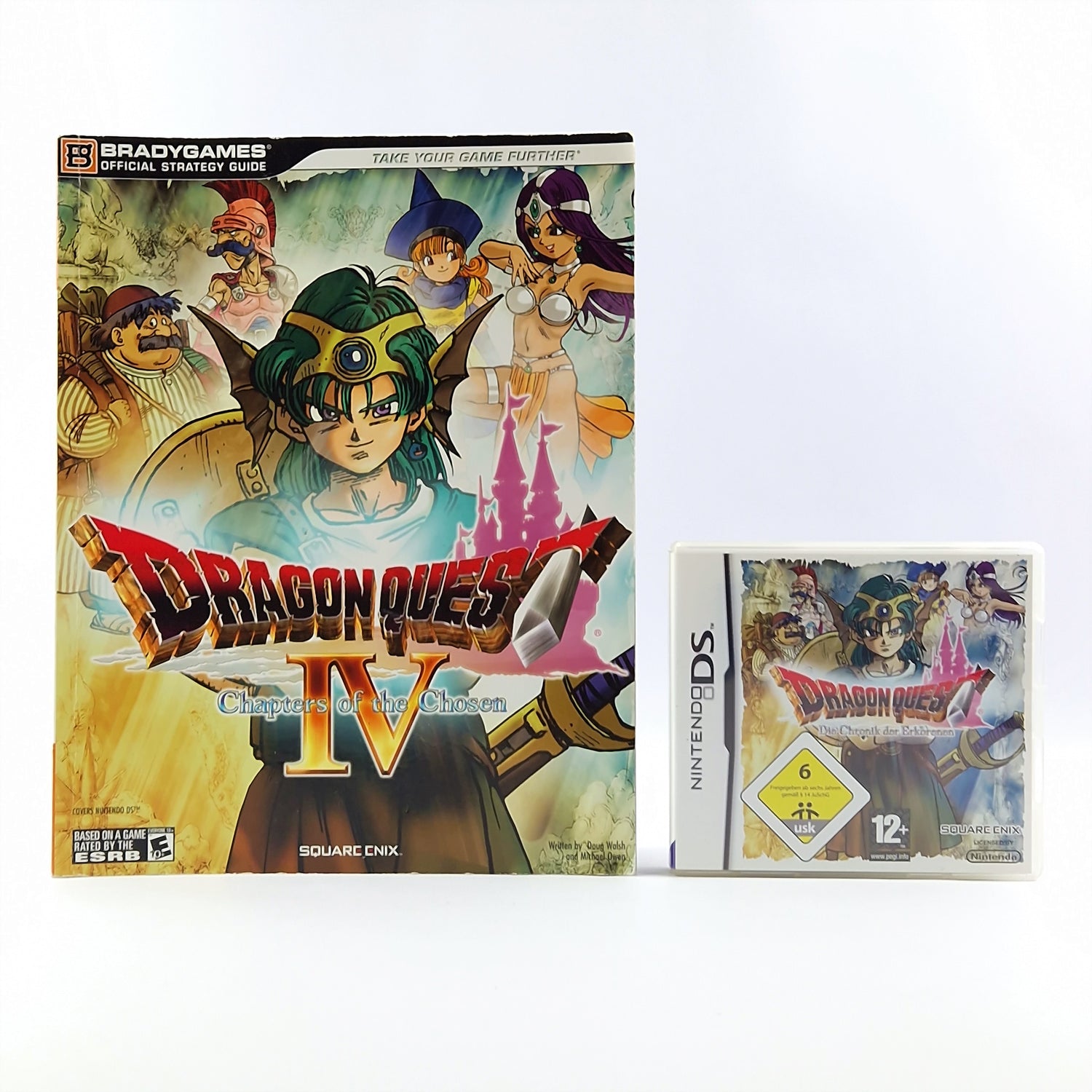 Nintendo DS Spiel : Dragon Quest IV 4 Die Chronik der Erkorenen + Guide