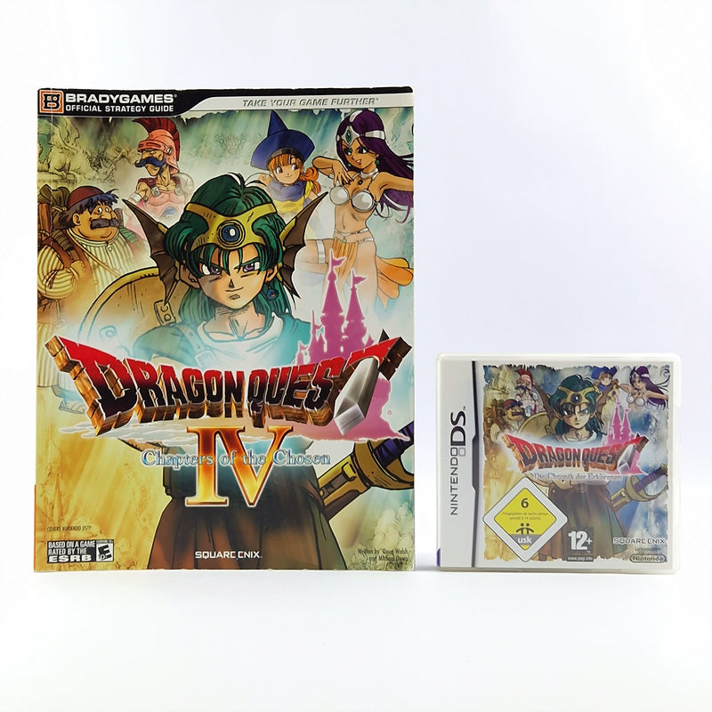 Nintendo DS Spiel : Dragon Quest IV 4 Die Chronik der Erkorenen + Guide