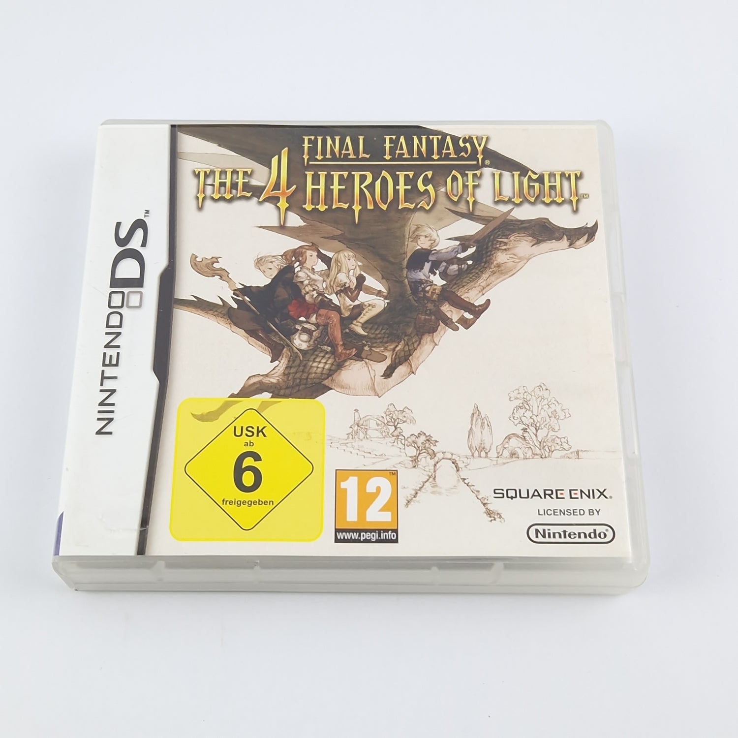 Nintendo DS Spiel : Final Fantasy The 4 Heroes of Light + Bradygames Guide