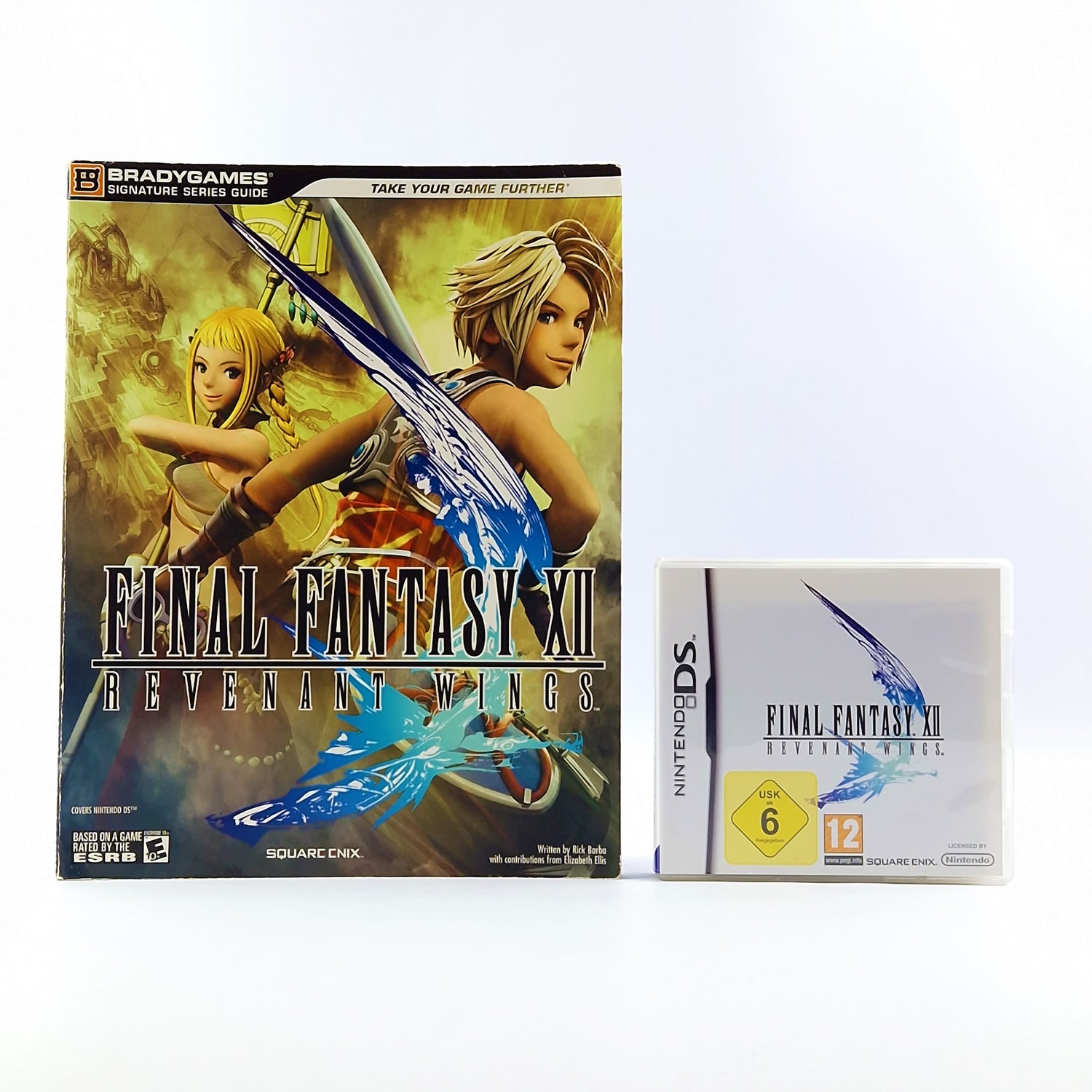 Nintendo DS Game: Final Fantasy XII Revenant Wings + Bradygames Guide
