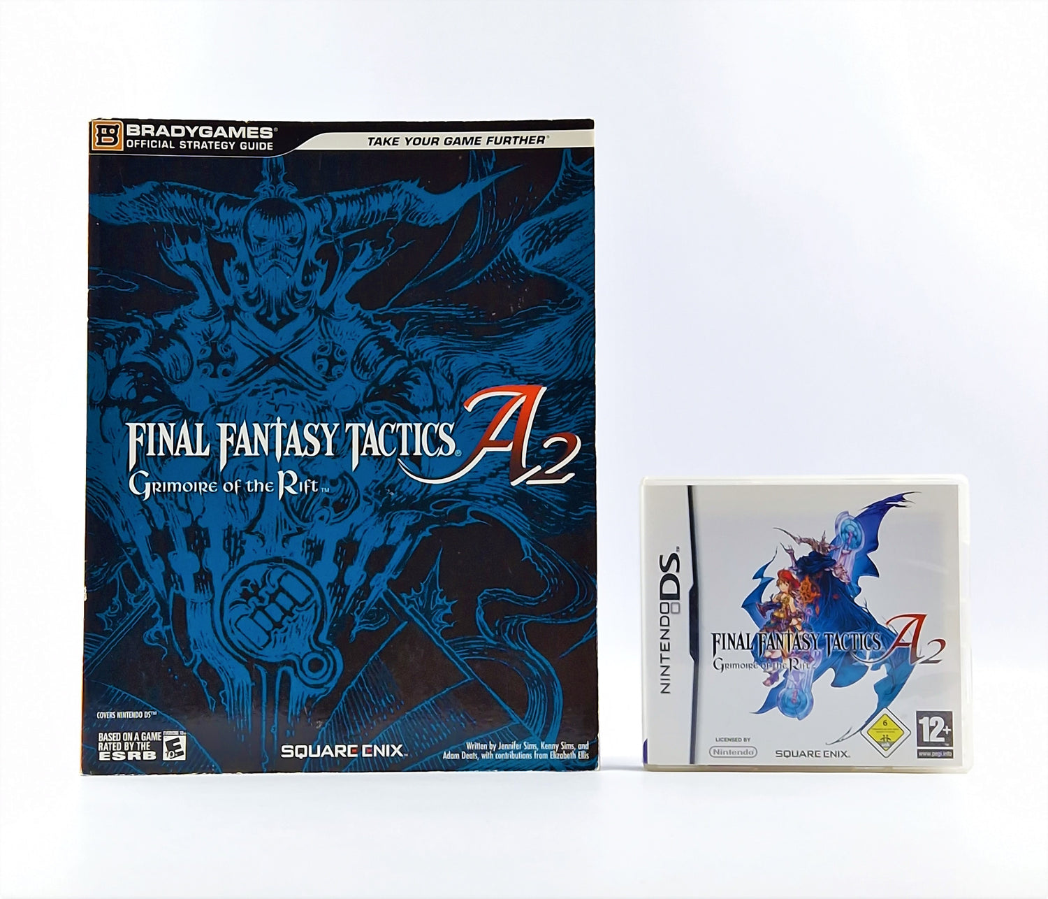 Nintendo DS Game: Final Fantasy Tactics A2 Grimoire of the Rift + Guide