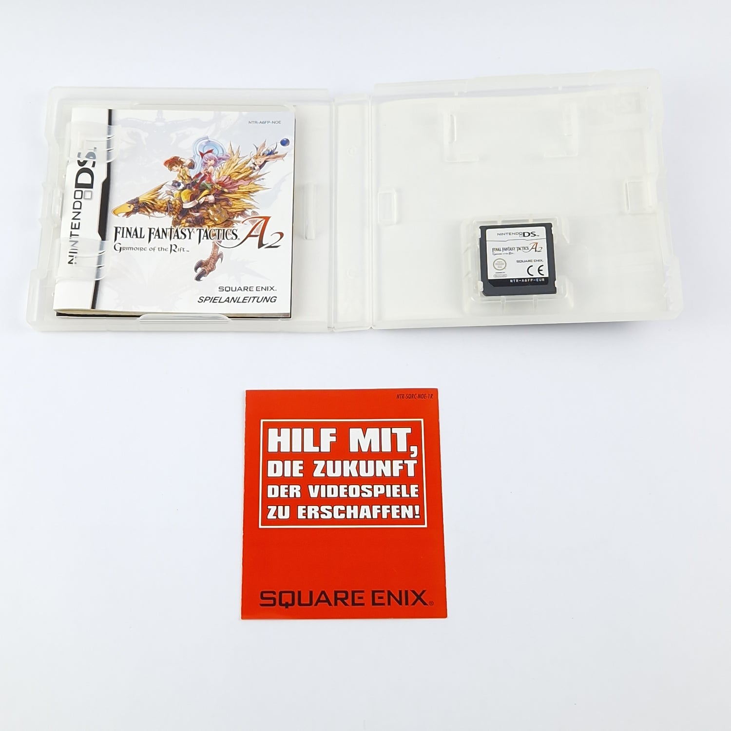 Nintendo DS Game: Final Fantasy Tactics A2 Grimoire of the Rift + Guide