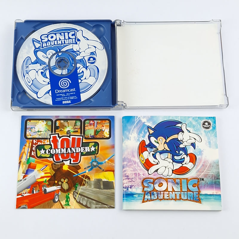 Sega Dreamcast Spiel : Sonic Adventure - OVP Anleitung CD | PAL DC Game