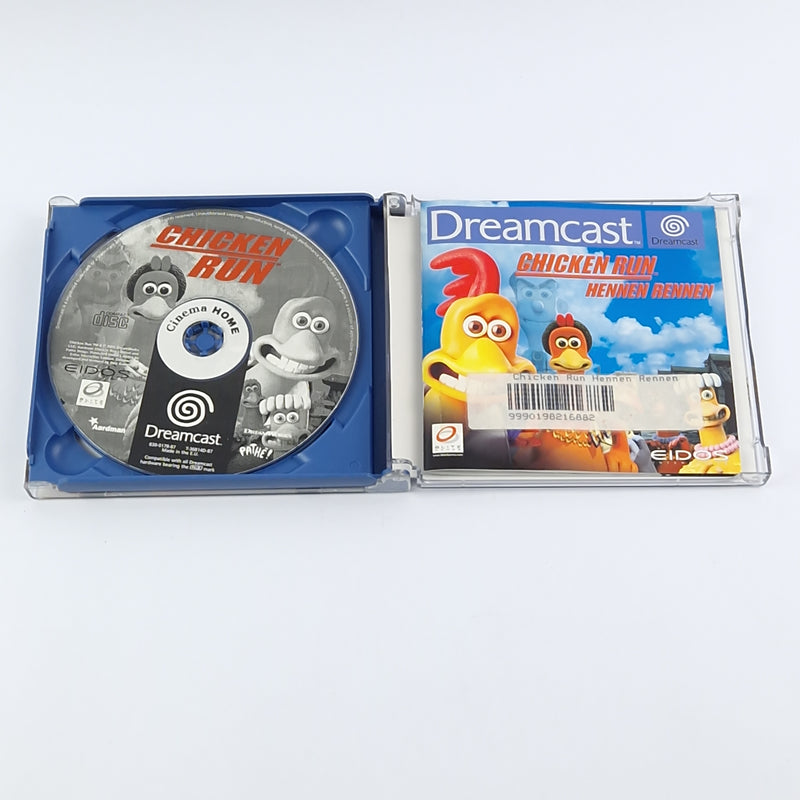 Sega Dreamcast Spiel : Chicken Run Hennen Rennen - OVP Anleitung CD  PAL DC Game