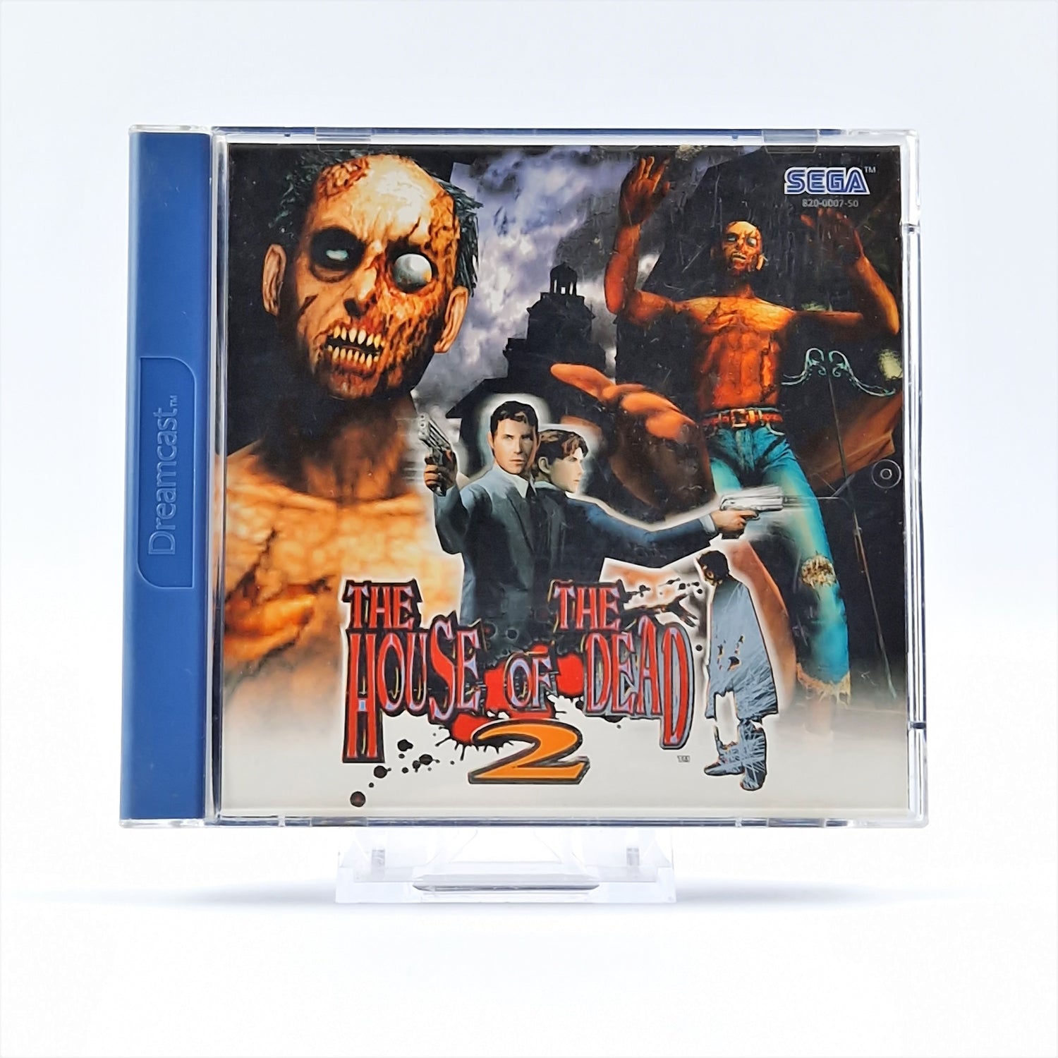 Sega Dreamcast Spiel : The House of the Dead 2 - OVP Anleitung CD  PAL DC Game