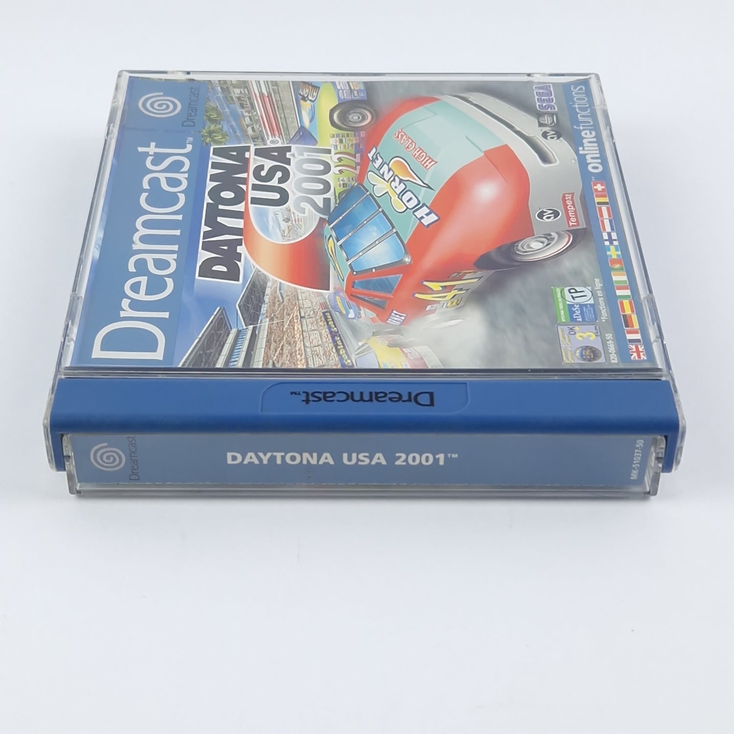 Sega Dreamcast Spiel : Daytona USA 2001 - OVP Anleitung CD | PAL DC Game