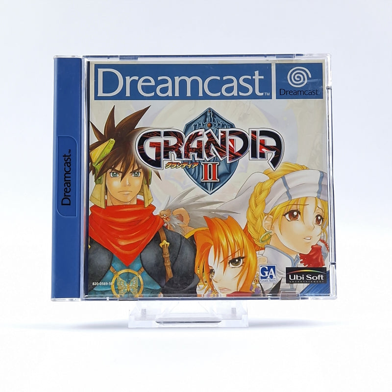 Sega Dreamcast Spiel : Grandia II - OVP Anleitung CD | PAL DC Game