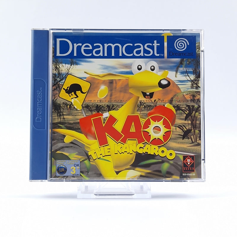 Sega Dreamcast Game: KAO The Kangaroo - OVP Instructions CD | PAL DC Game