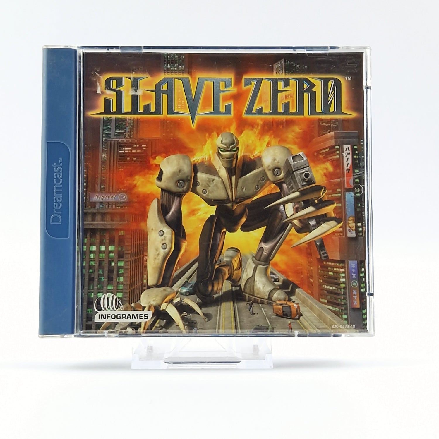 Sega Dreamcast Game: Slave Zero - OVP Instructions CD | PAL DC Game
