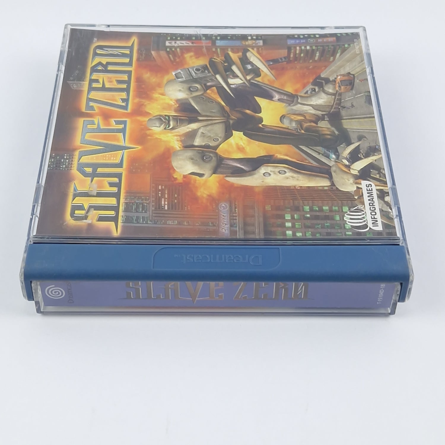 Sega Dreamcast Spiel : Slave Zero - OVP Anleitung CD | PAL DC Game
