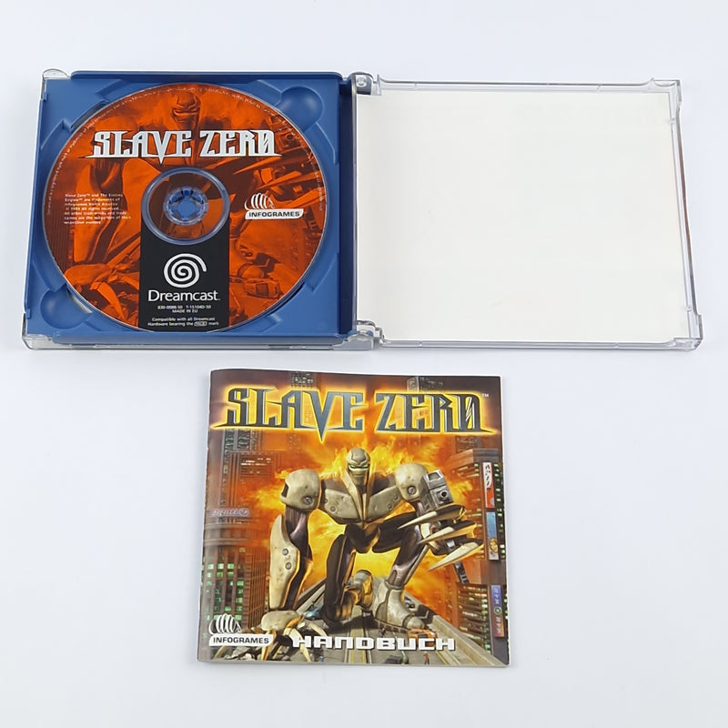 Sega Dreamcast Spiel : Slave Zero - OVP Anleitung CD | PAL DC Game