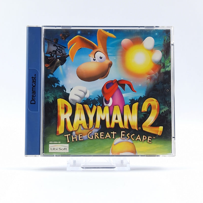 Sega Dreamcast Game: Rayman 2 The Great Escape - OVP Instructions CD PAL DC Game