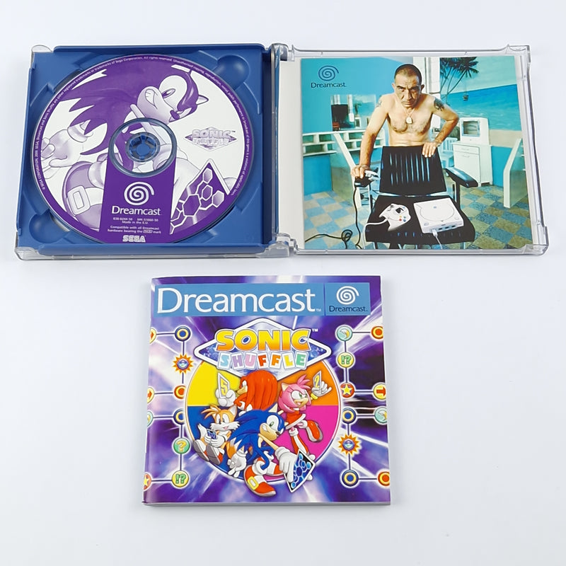 Sega Dreamcast Spiel : Sonic Shuffle - OVP Anleitung CD | PAL DC Game