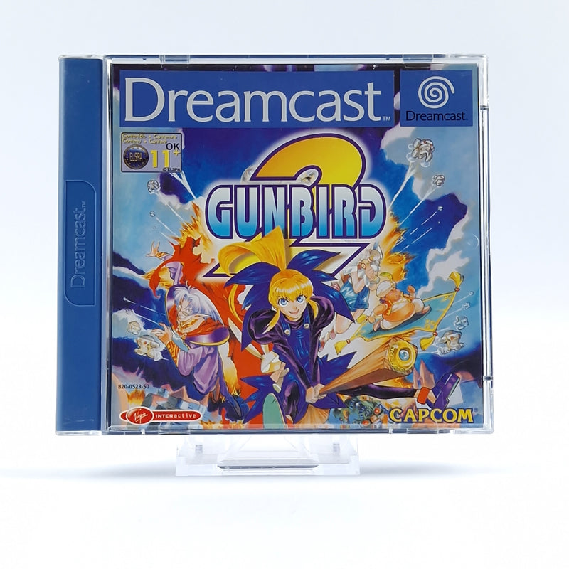 Sega Dreamcast Game: Gunbird 2 - OVP Instructions CD | PAL DC Game Capcom