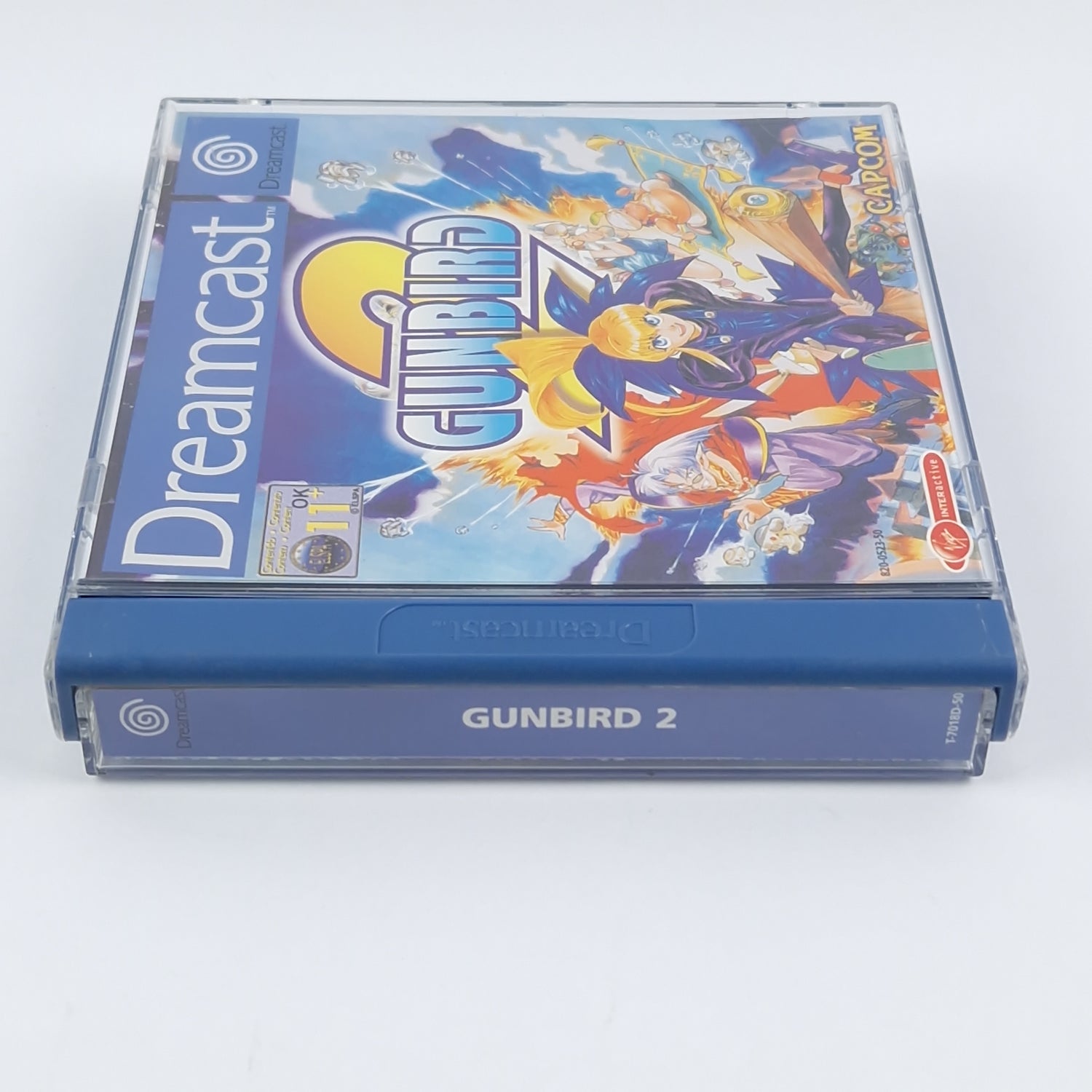 Sega Dreamcast Spiel : Gunbird 2 - OVP Anleitung CD | PAL DC Game Capcom