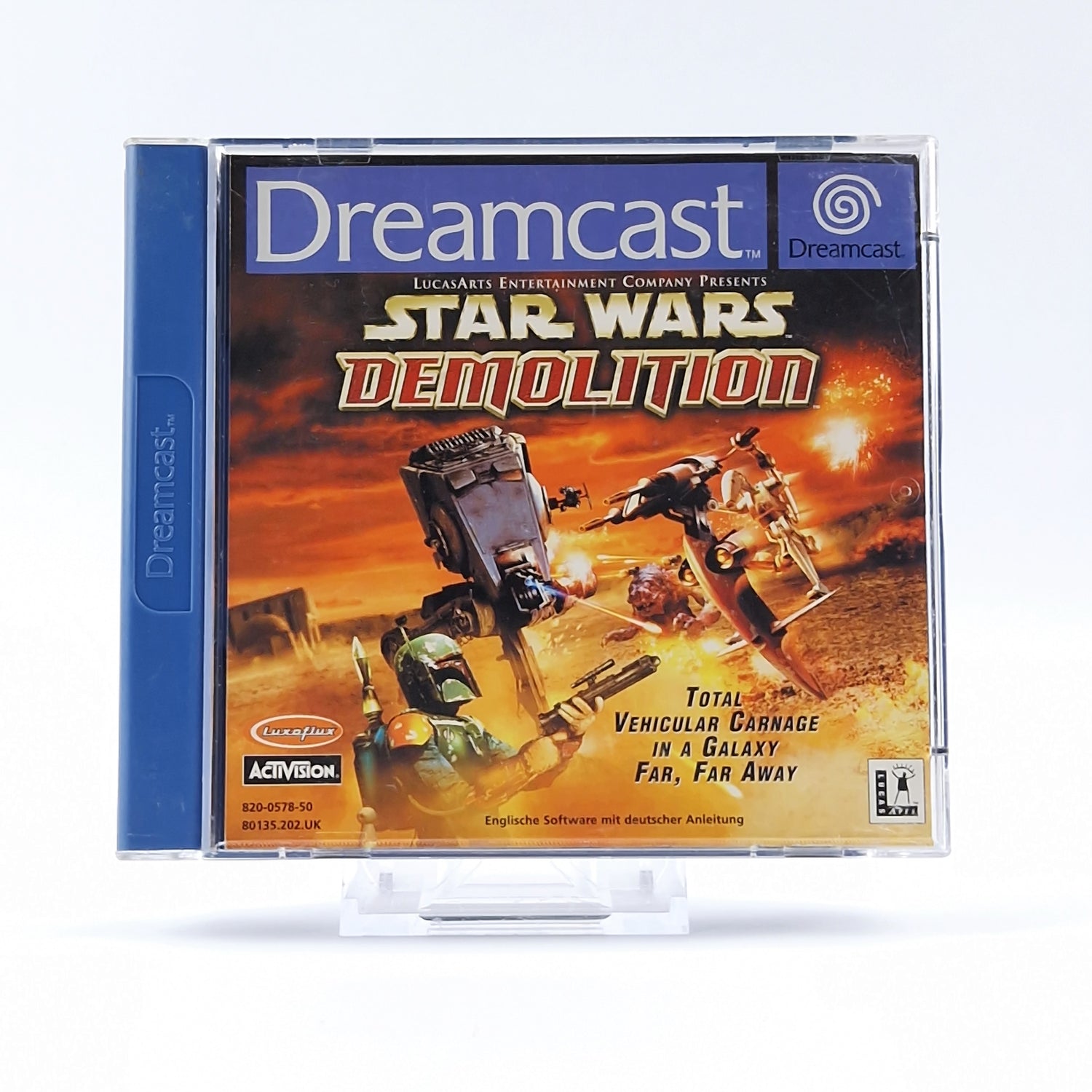 Sega Dreamcast Game: Star Wars Demolition - OVP Instructions CD | PAL DC Game