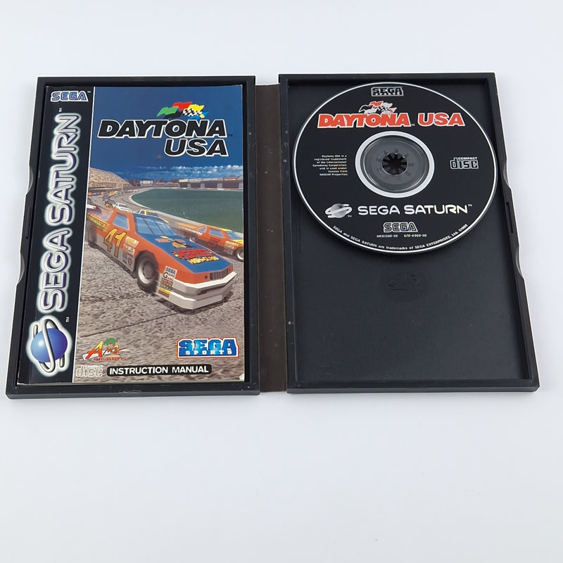 Sega Saturn Spiel : Daytona USA - OVP Anleitung CD PAL Disc Game SEGA Sports