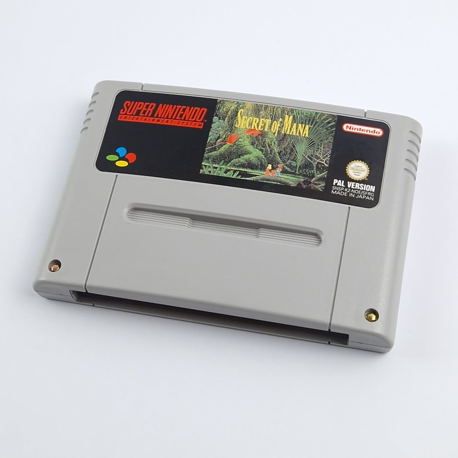 Super Nintendo SNES Game: Secret of Mana - Module / Cartridge PAL Game