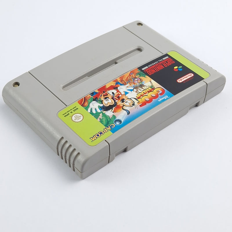Super Nintendo SNES Game: Disney's Goof Troop - Module / Cartridge PAL Game