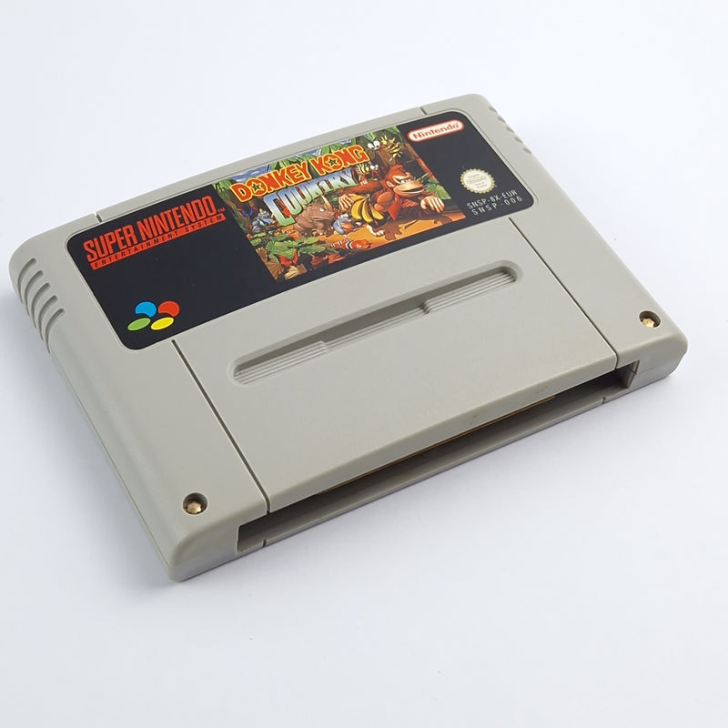 Super Nintendo SNES Game: Donkey Kong Country - Module / Cartridge PAL Game