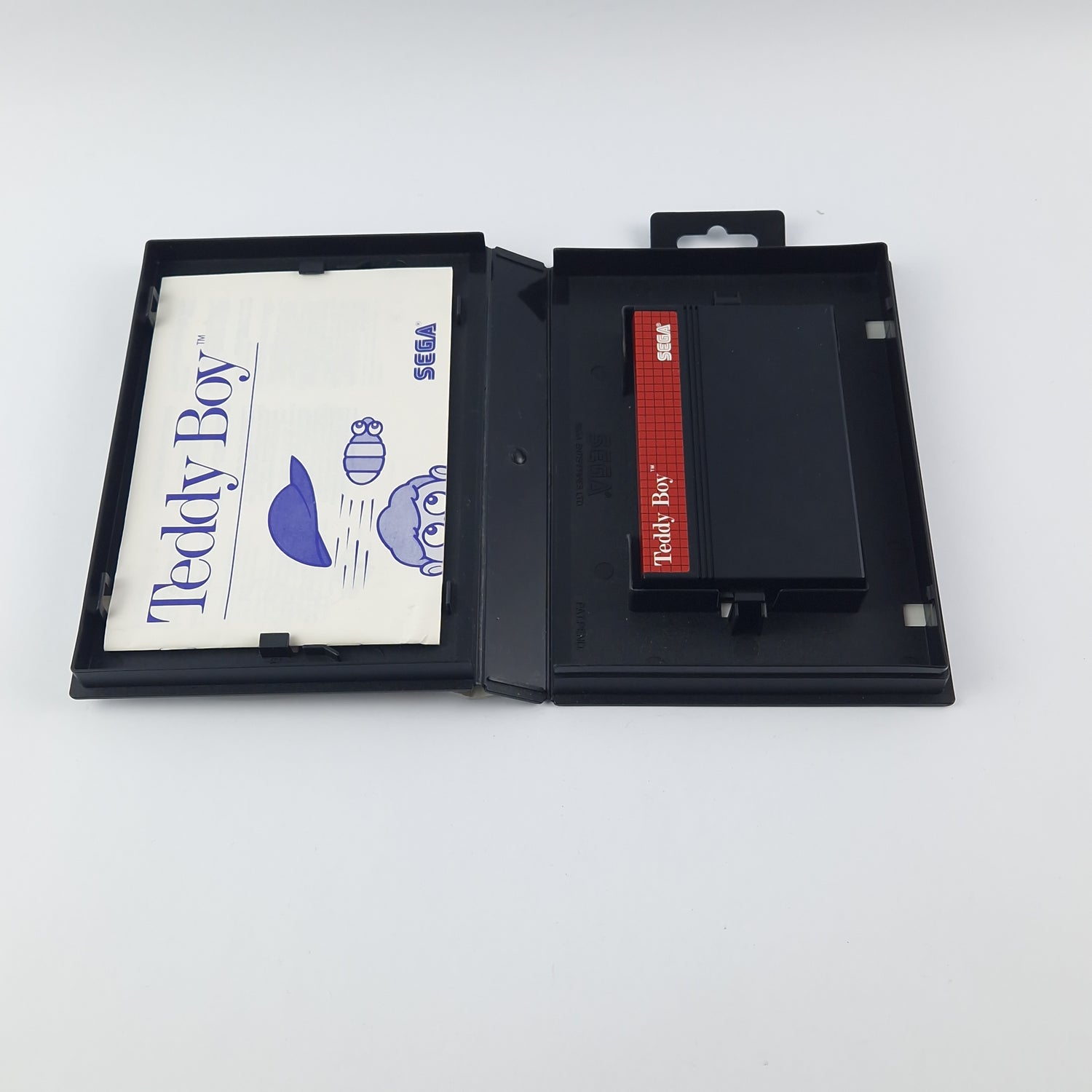 Sega Master System Game: Teddy Boy - OVP Instructions Cartridge PAL - Very Good