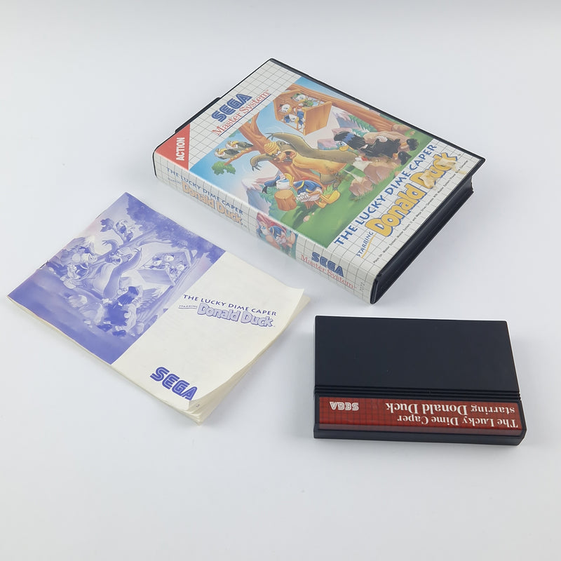 Sega Master System Spiel : The Lucky Dime Caper Donald Duck - OVP PAL - Gut