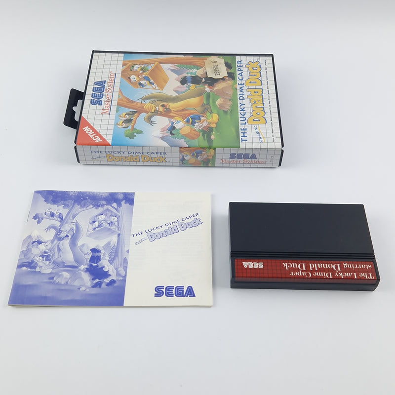 Sega Master System Spiel : The Lucky Dime Caper Donald Duck - OVP PAL - Sehr Gut