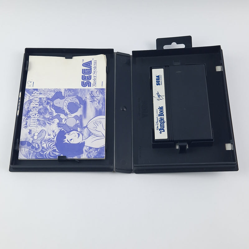 Sega Master System Spiel : Das Dschungelbuch - OVP Anleitung Cartridge - Gut