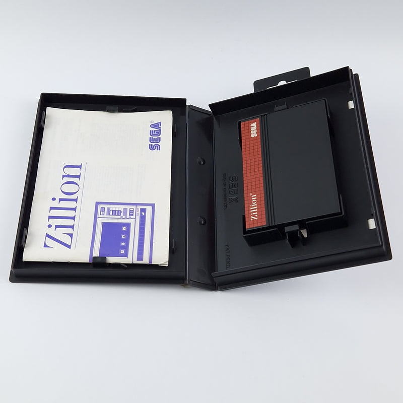 Sega Classic Master System Spiel : Zillion - OVP Anleitung Modul - Sehr gut