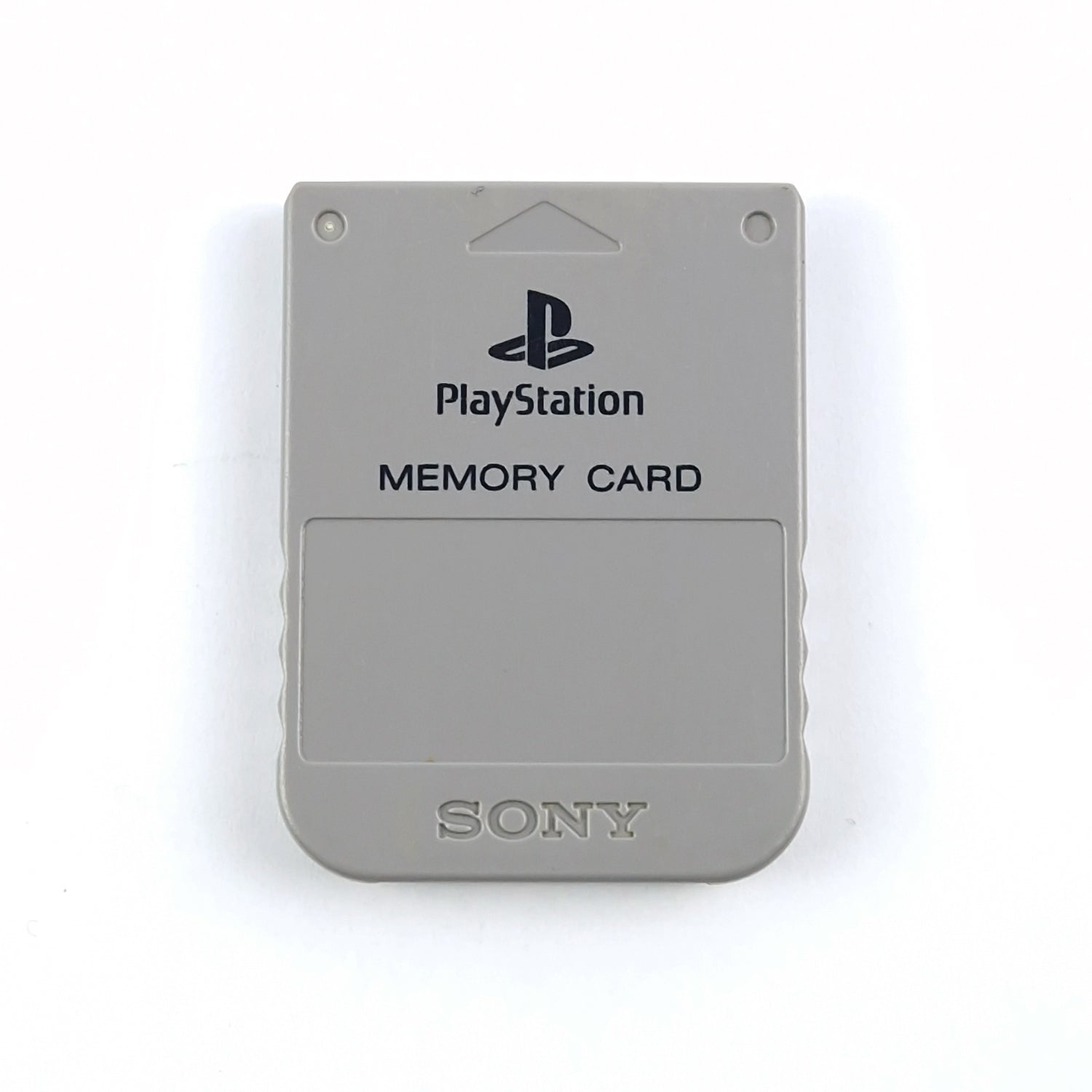 Sony Playstation 1 Memory Card : Original Speicherkarte GRAU - Zustand Gut