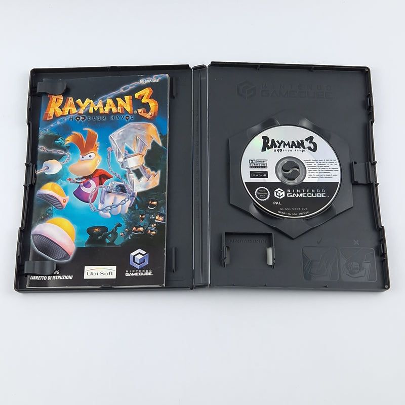Nintendo Gamecube Game: Rayman 3 Hoodlum Havoc - OVP Instructions CD PAL - Good