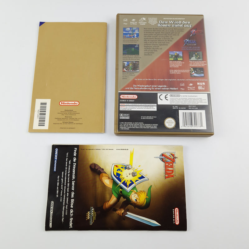 Nintendo Gamecube Spiel : Zelda The Windwaker + N-Zone Lösungsbuch - OVP PAL