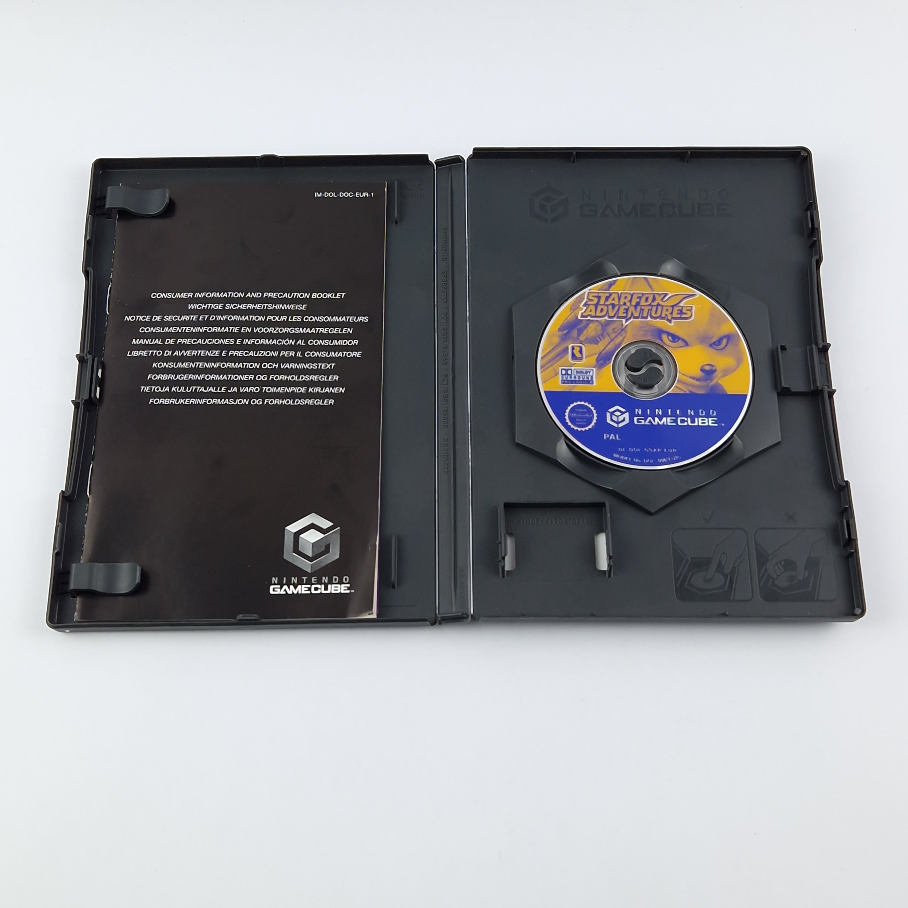 Nintendo Gamecube Spiel : Starfox Adventures - OVP ohne Anleitung CD PAL