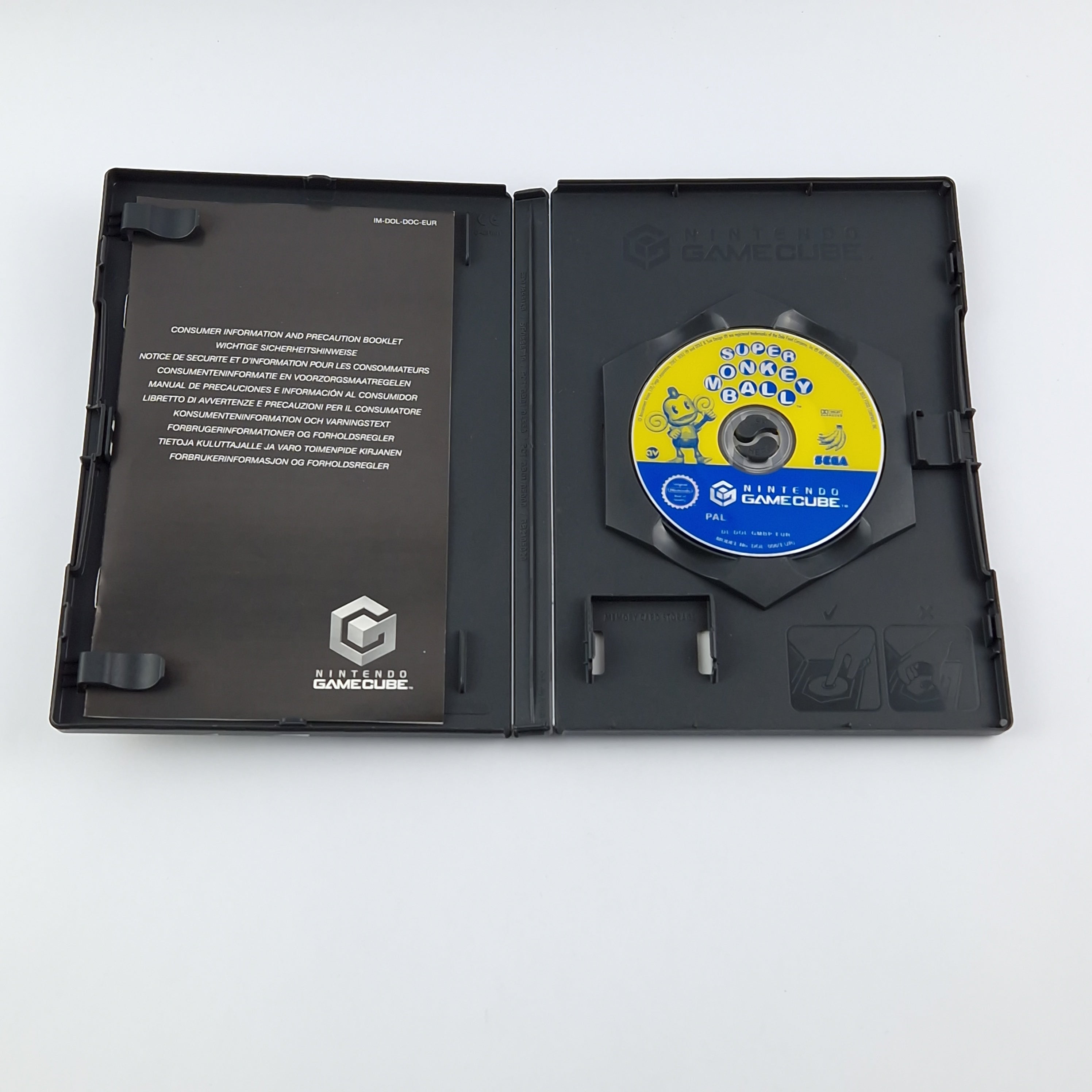 Nintendo Gamecube Spiel : Super Monkey Ball - OVP ohne Anleitung CD PAL