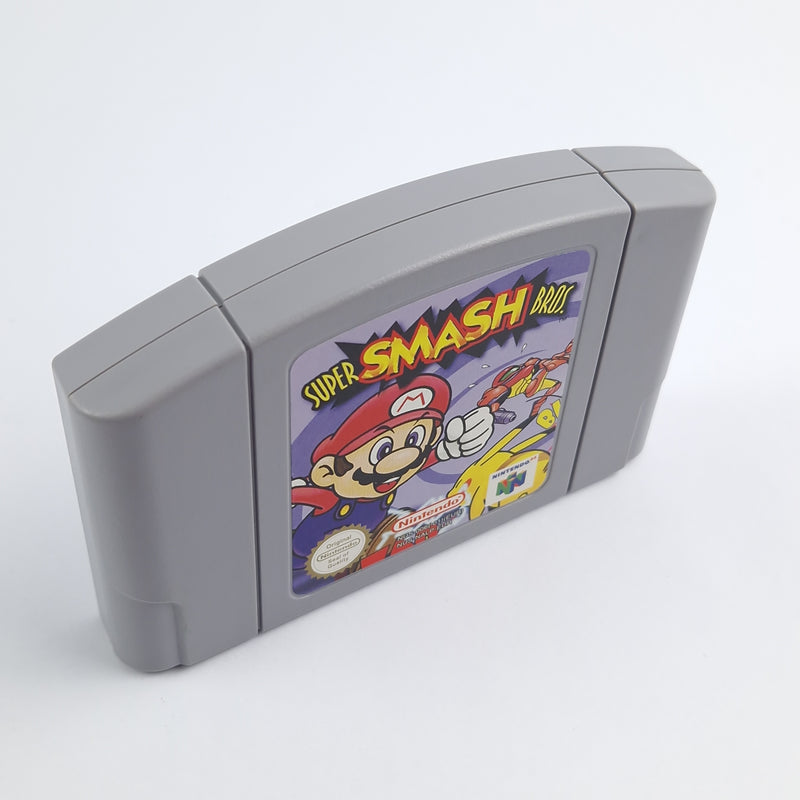 Nintendo 64 Spiel : Super SMASH Bros.  -  nur Modul / Cartridge PAL EUR N64