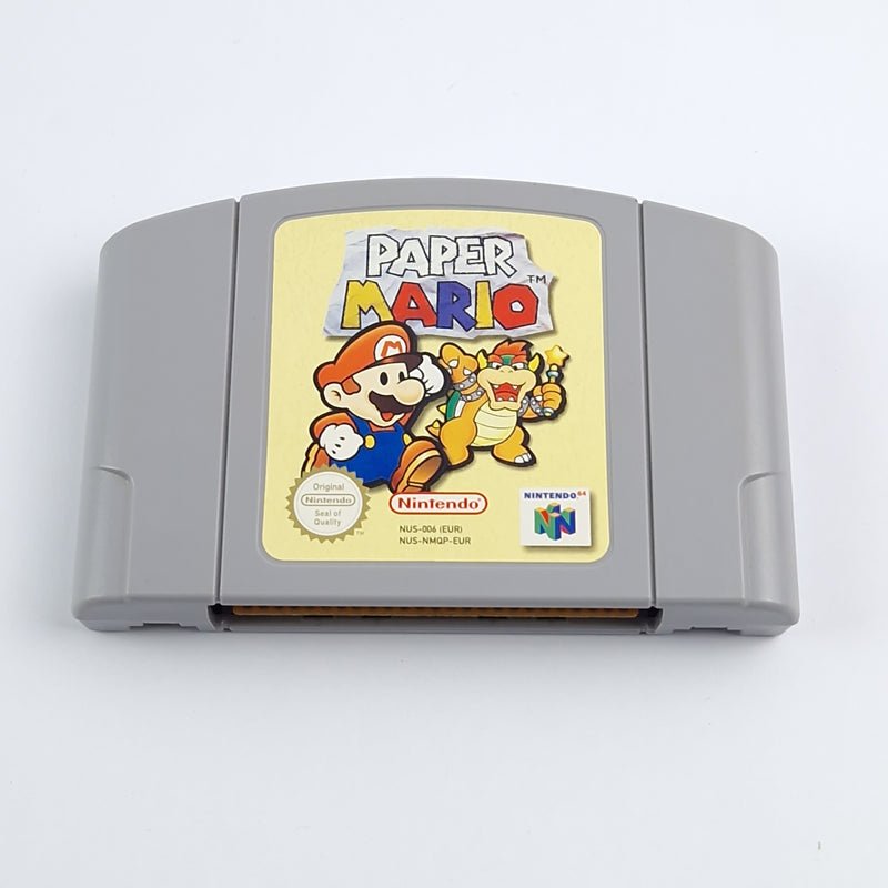 Nintendo 64 Spiel : Paper Mario - nur Modul / Cartridge PAL EUR N64