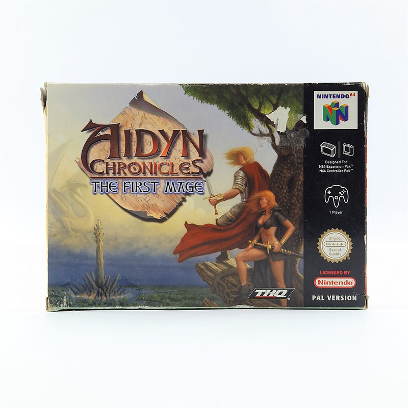 Nintendo 64 Spiel : Aidyn Chronicles The First Mage - OVP Anleitung Modul N64