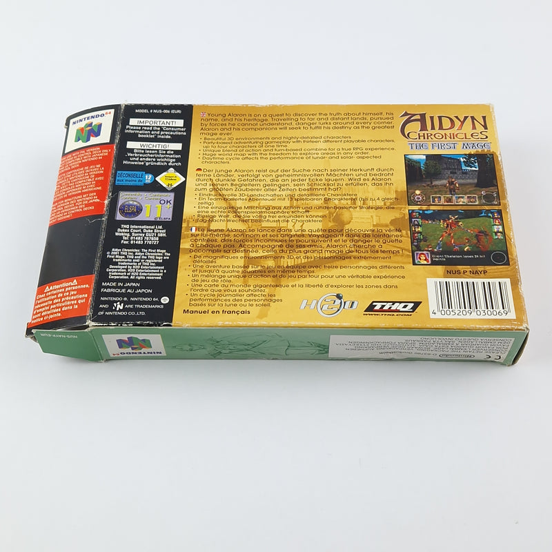 Nintendo 64 Spiel : Aidyn Chronicles The First Mage - OVP Anleitung Modul N64