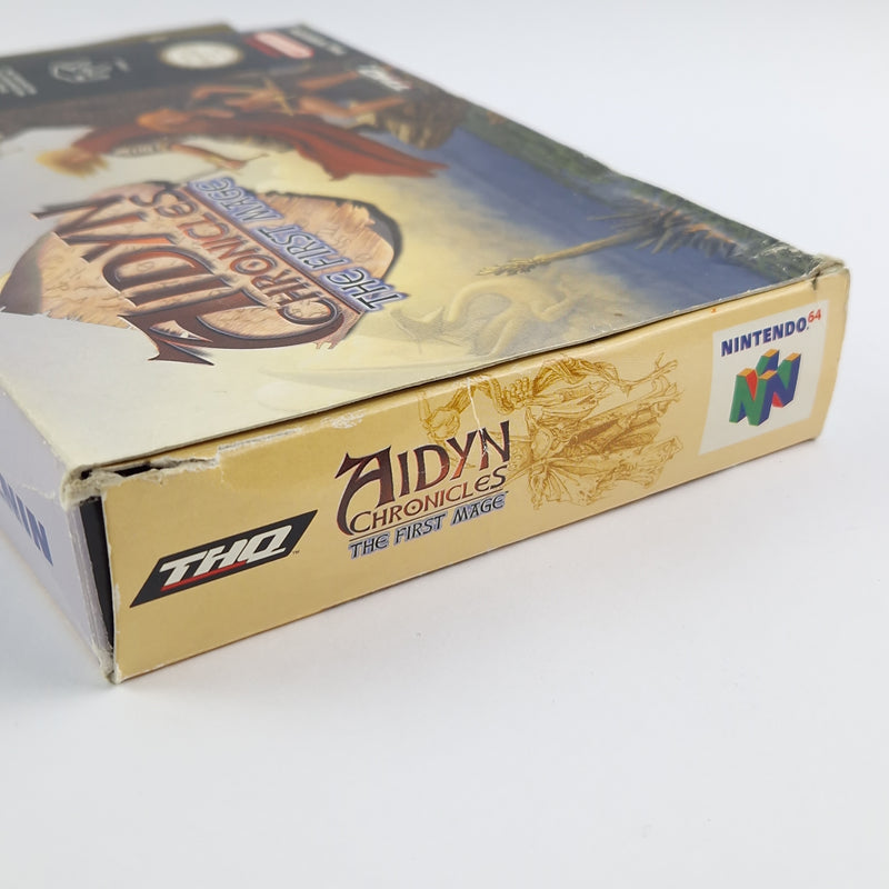 Nintendo 64 Spiel : Aidyn Chronicles The First Mage - OVP Anleitung Modul N64