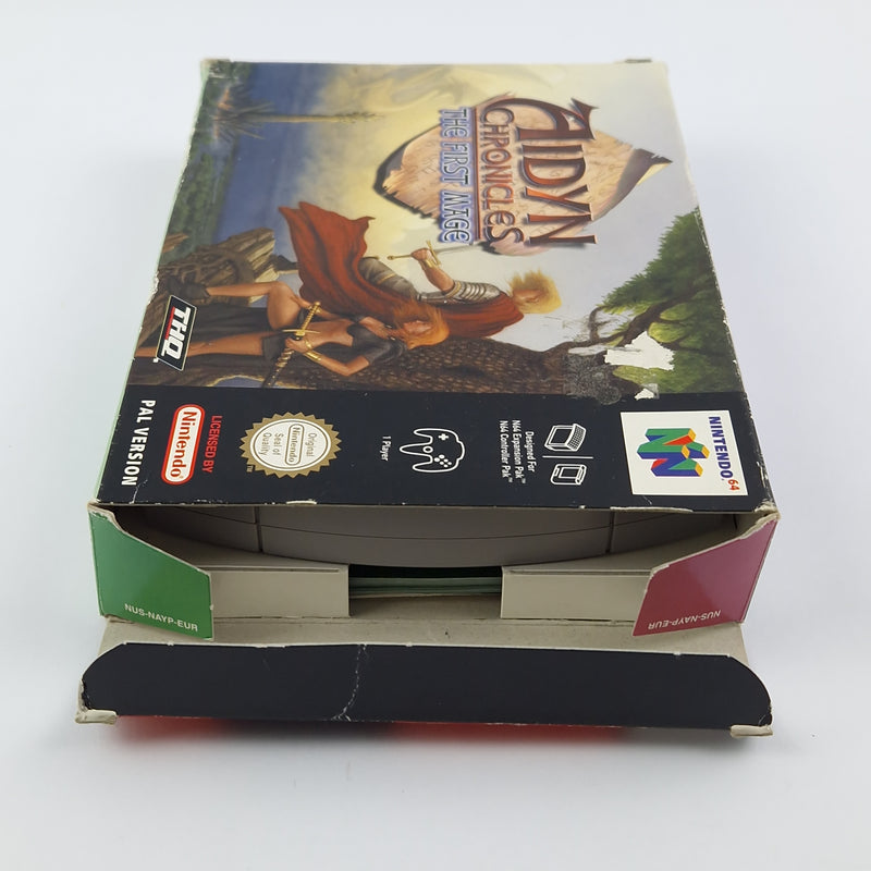 Nintendo 64 Spiel : Aidyn Chronicles The First Mage - OVP Anleitung Modul N64