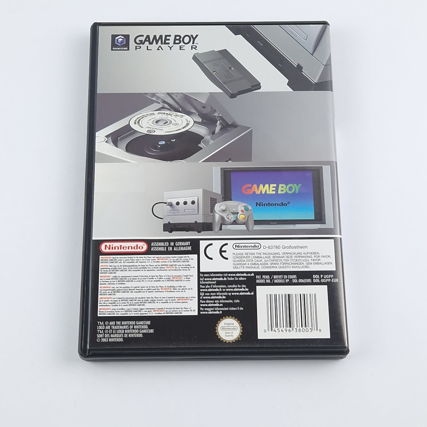 Nintendo Gamecube Konsole mit Game Boy Player & Super Mario World GBA Advance