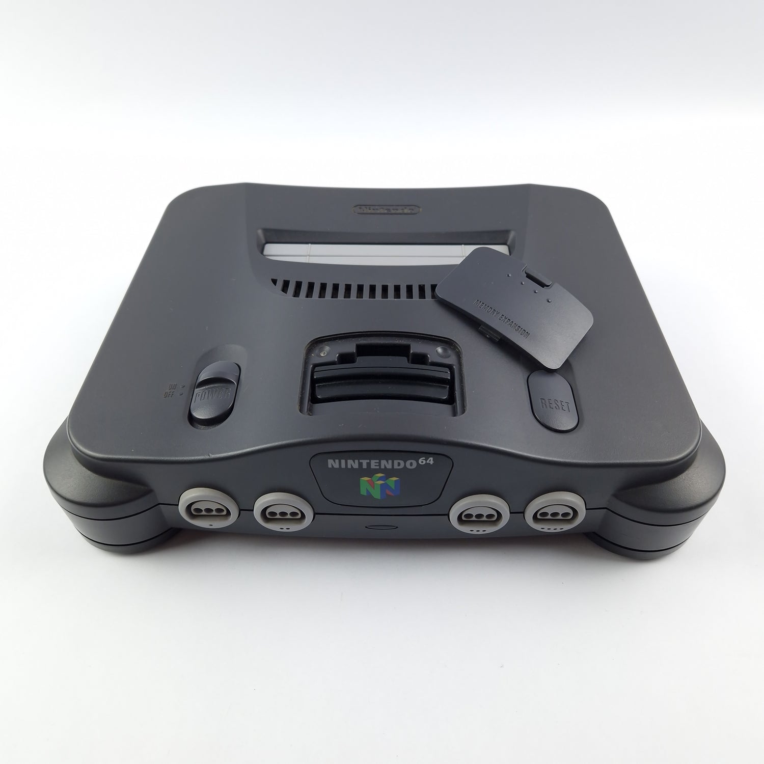 Nintendo 64 Konsole mit 2 originalen Controllern und Anschlusskabel - N64 PAL