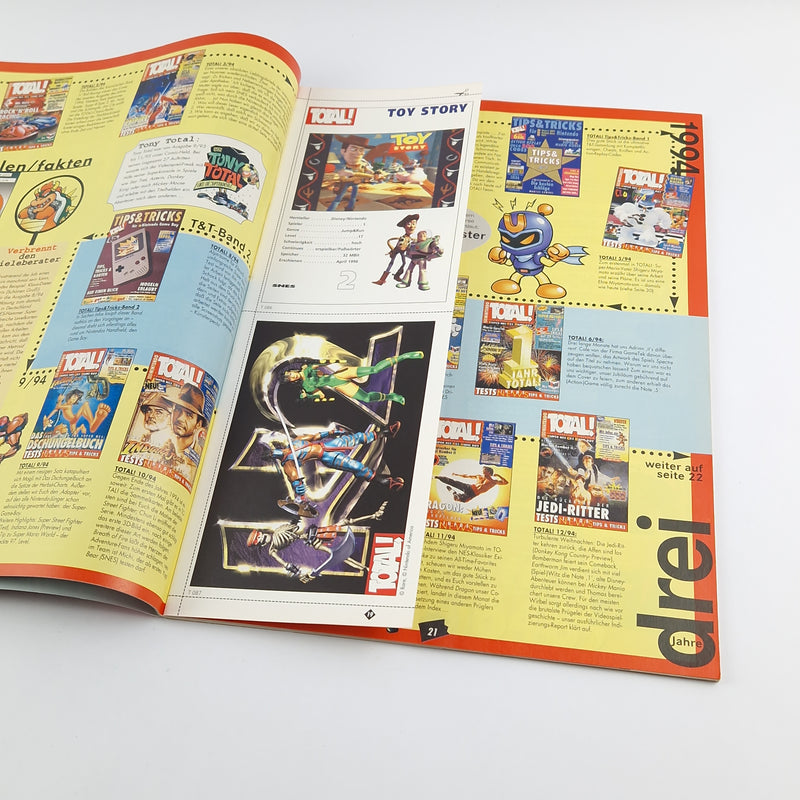 100% Nintendo TOTAL! Magazine: June 6/96 with poster - magazine 1996