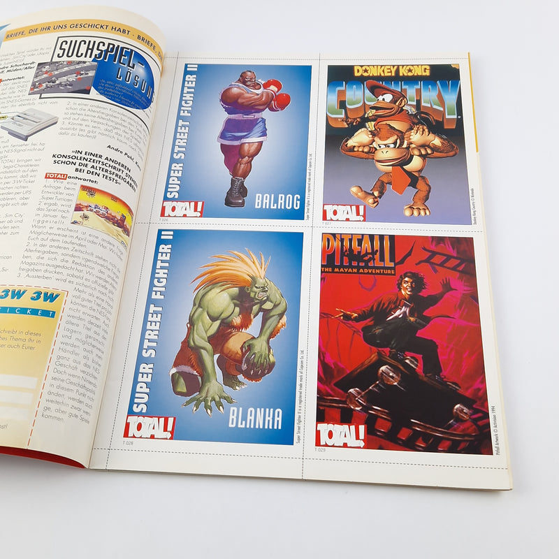 100% Nintendo TOTAL! Magazin : 2/95 Februar mit Poster - Zeitschrift 1995